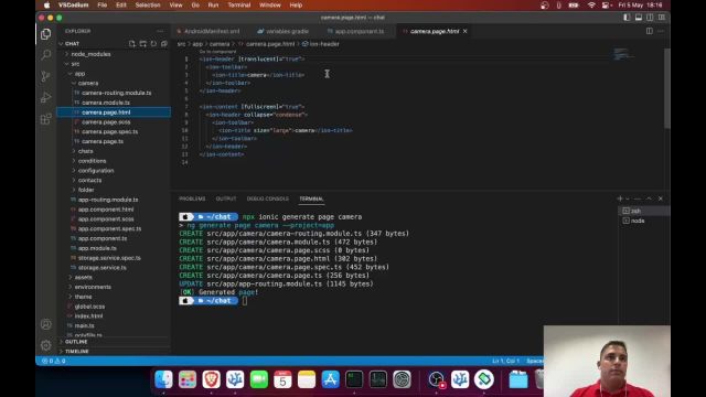 4-5 Utilizando la Camara de nuestro dispositivo