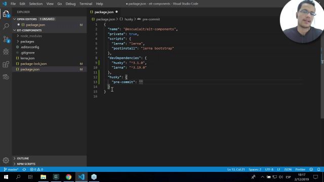06 npm- Proceso de integracion continua (CI) con npm y GitHub Actions 1920x1080. FIN CURSO