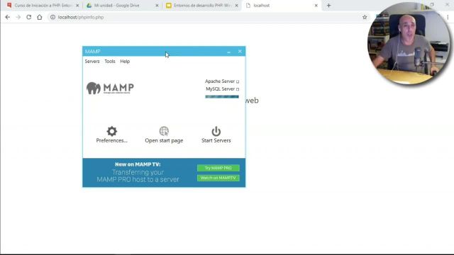 04 Entorno de desarrollo Mamp para Windows 1280x720