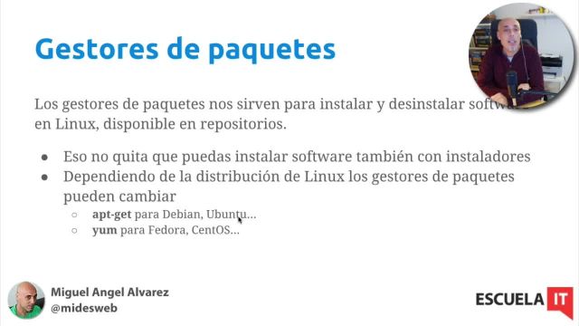 18 Gestores de paquetes en Linux y comando sudo 1280x720