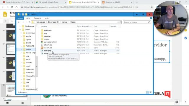 03 Entorno de desarrollo con Xampp en Windows 1280x720