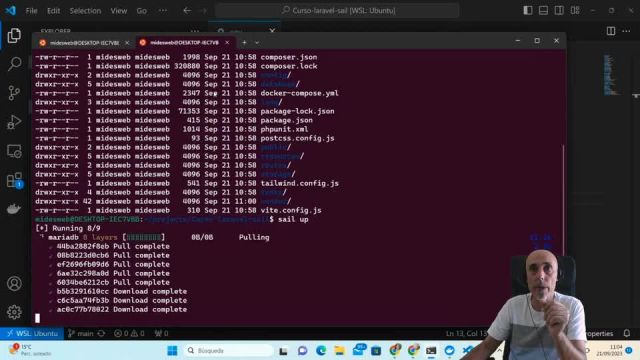 04 Restaurar un proyecto Sail desde Windows y WSL 960x540