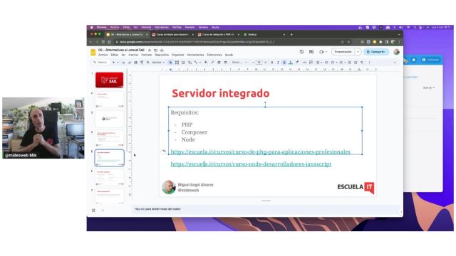 09 Alternativas a Sail e instalacion de nuevos servicios 1920x1080. FIN CURSO