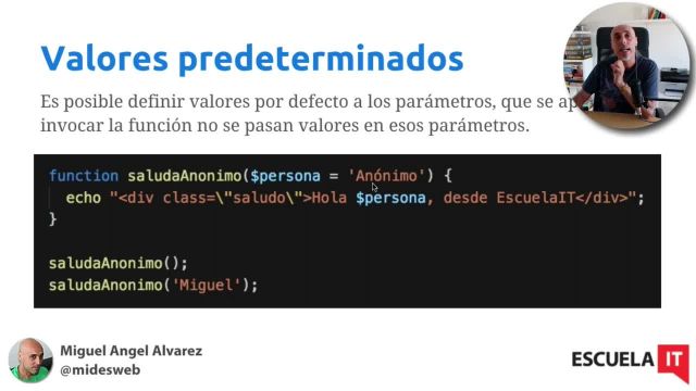 28 Parametros en las funciones 1280x720
