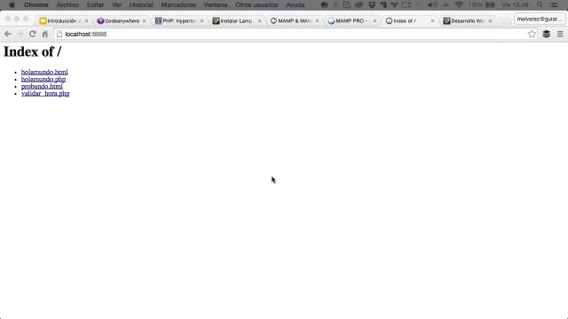 18 11-2 instalar PHP Mac con MAMP 1280x720