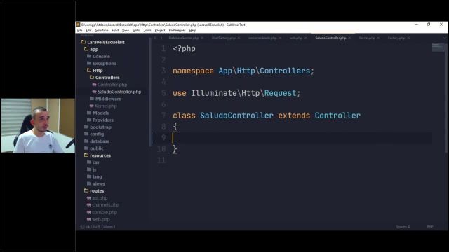 02 El proceso de ejecuci&Atilde;&sup3;n de un proyecto Laravel 1280x720